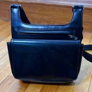 Elegant Black Men's or Women’s Crossbody Bag